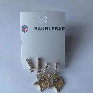 Minnesota Vikings NFL Earring Set by Baublebar
